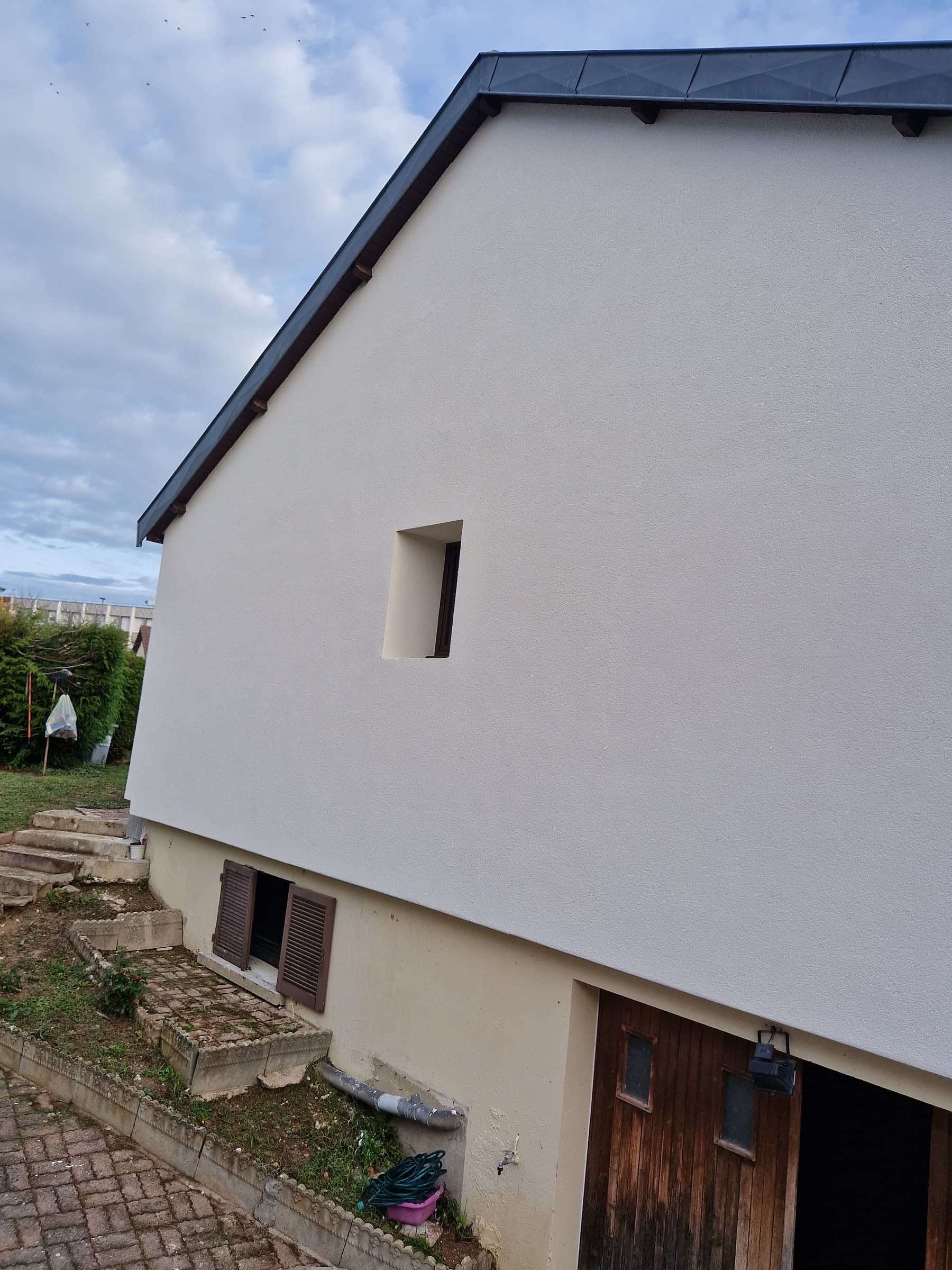 Une façade isolée et rénovée à Rosières-près-Troyes