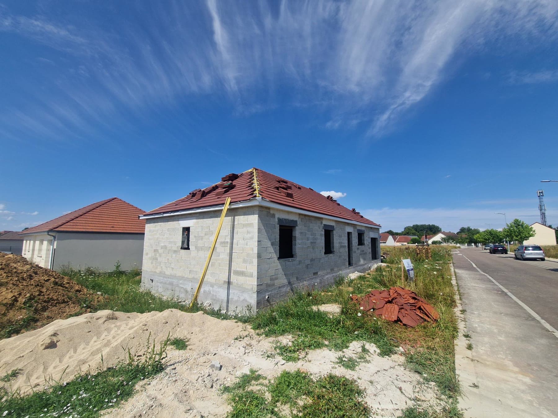 Gros œuvre d’une maison à Bréviandes