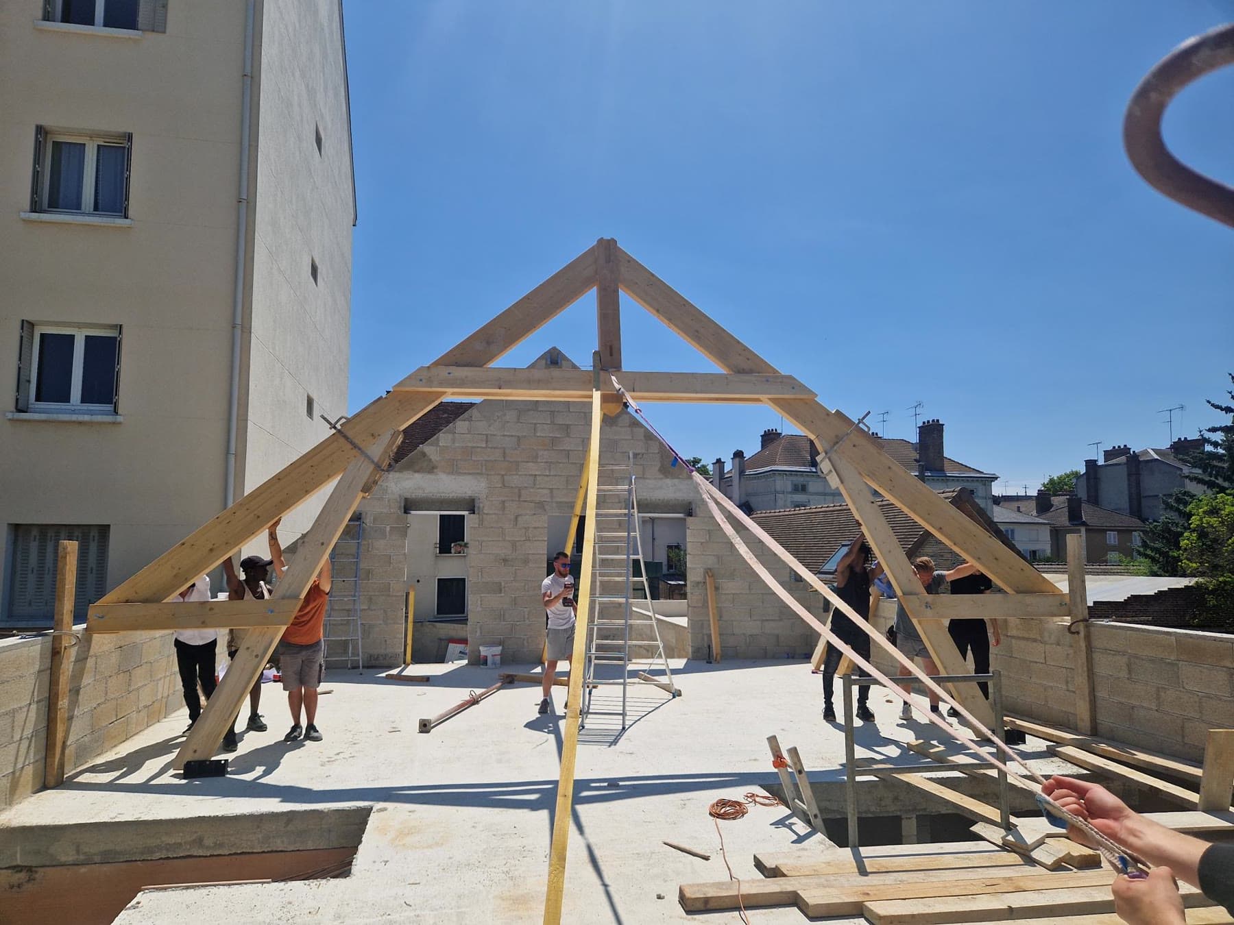 Structure de la partie haute.